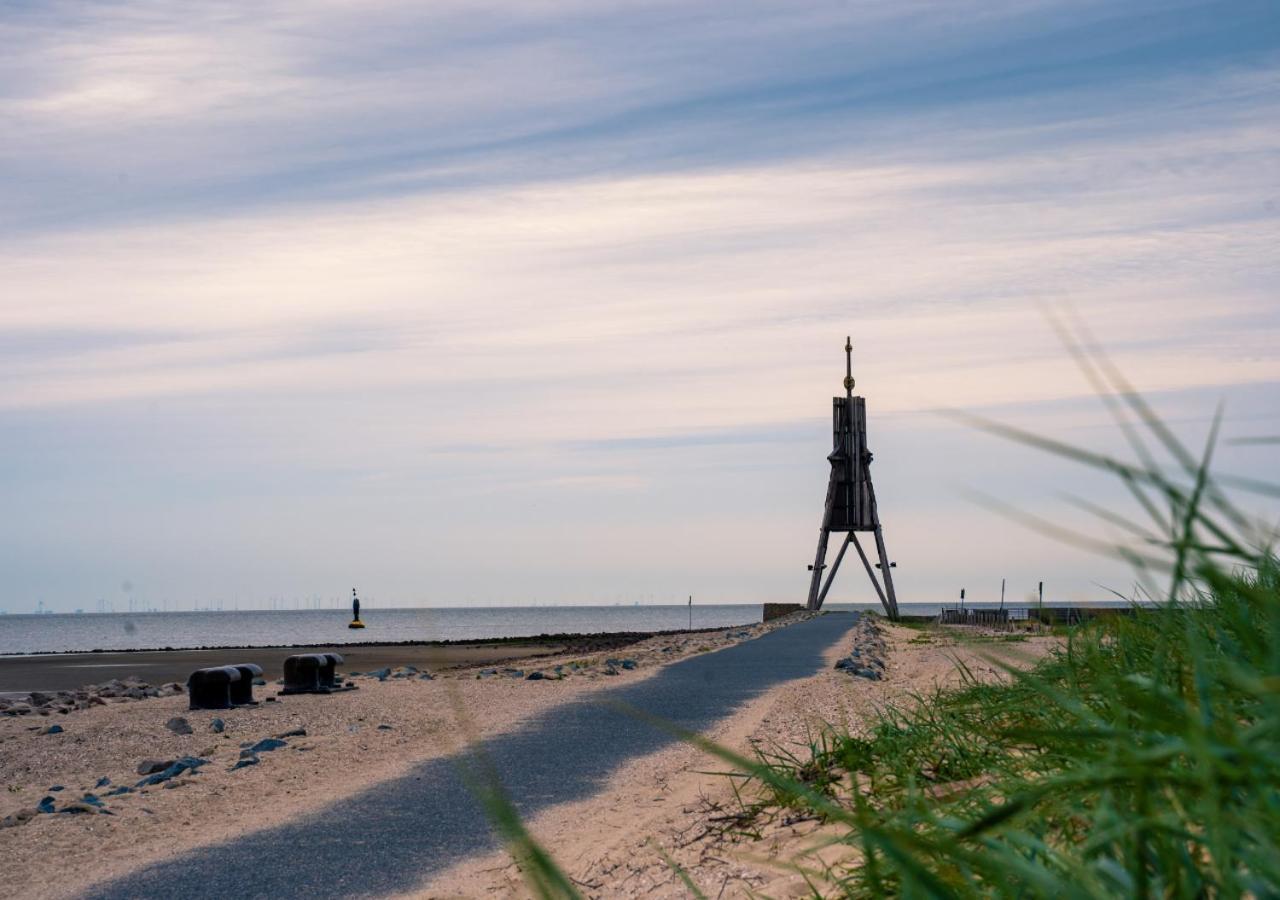 Duhnentraum Bestlage Am Sandstrand, Balkon,Meerblick, Parkplatz, Aufzug, Wlan, Bettwaesche,Handtuecher,Netflix Uvm Cuxhaven Exteriér fotografie